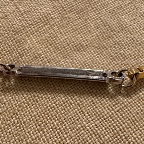 Napier Gold and Silver Necklace - Picture 6 of 7